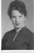 1960 г.Алевтина Афанасьевна Иванова в первый год работы в школе